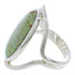 Silver Jewelry Turquoise Ring Size 6-1/4 JX37542